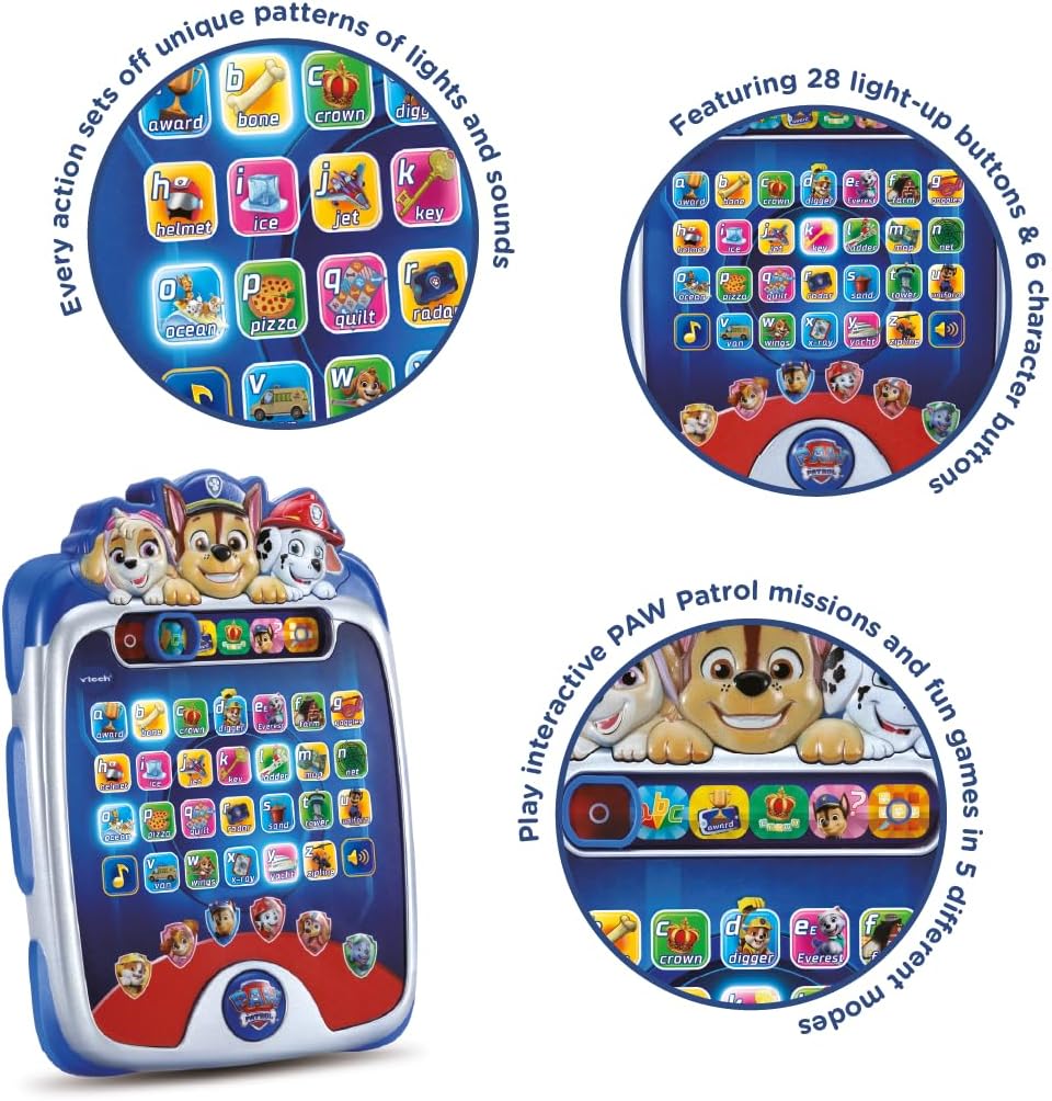 VTECH Paw Patrol Light Up Learning Pad VT80-582403 - Image 6