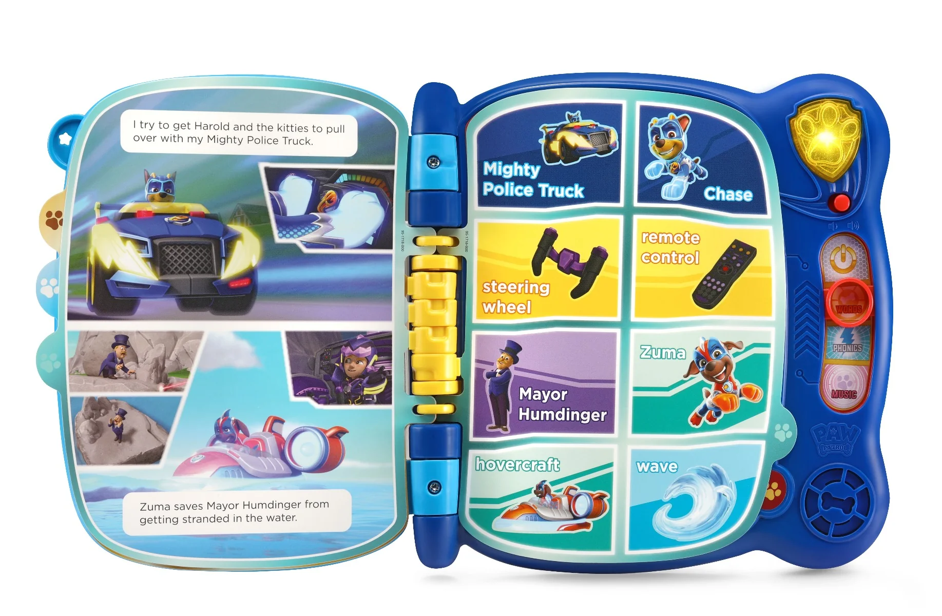 VTech Paw Patrol Mighty Pups Touch & Teach Word Book 80-530700 - Image 2