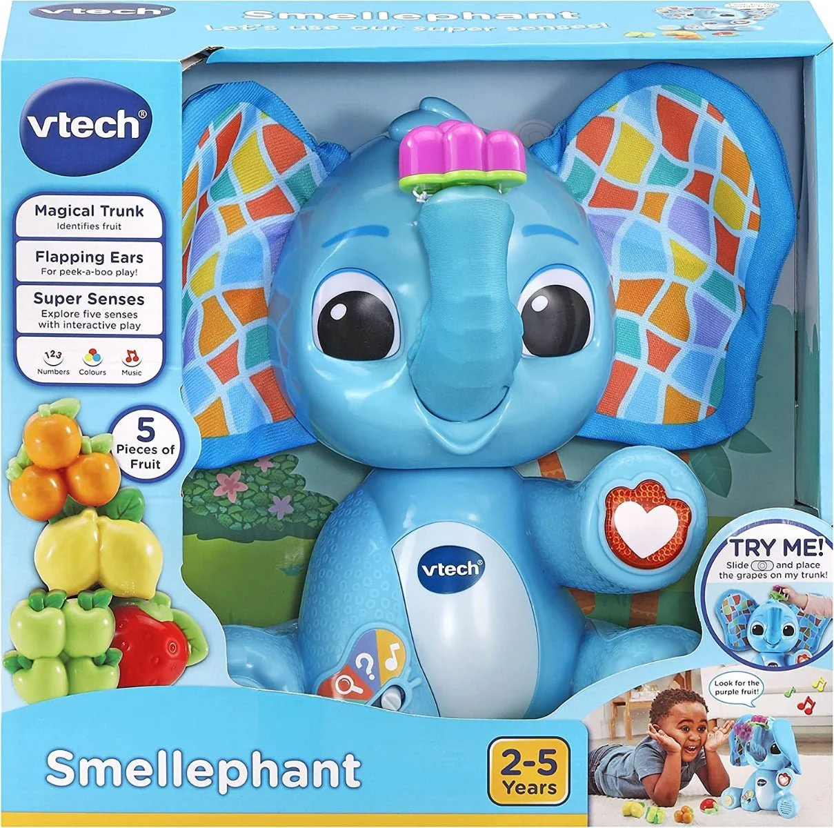 VTech Play & Learn Sensory Smellephant 80-552703