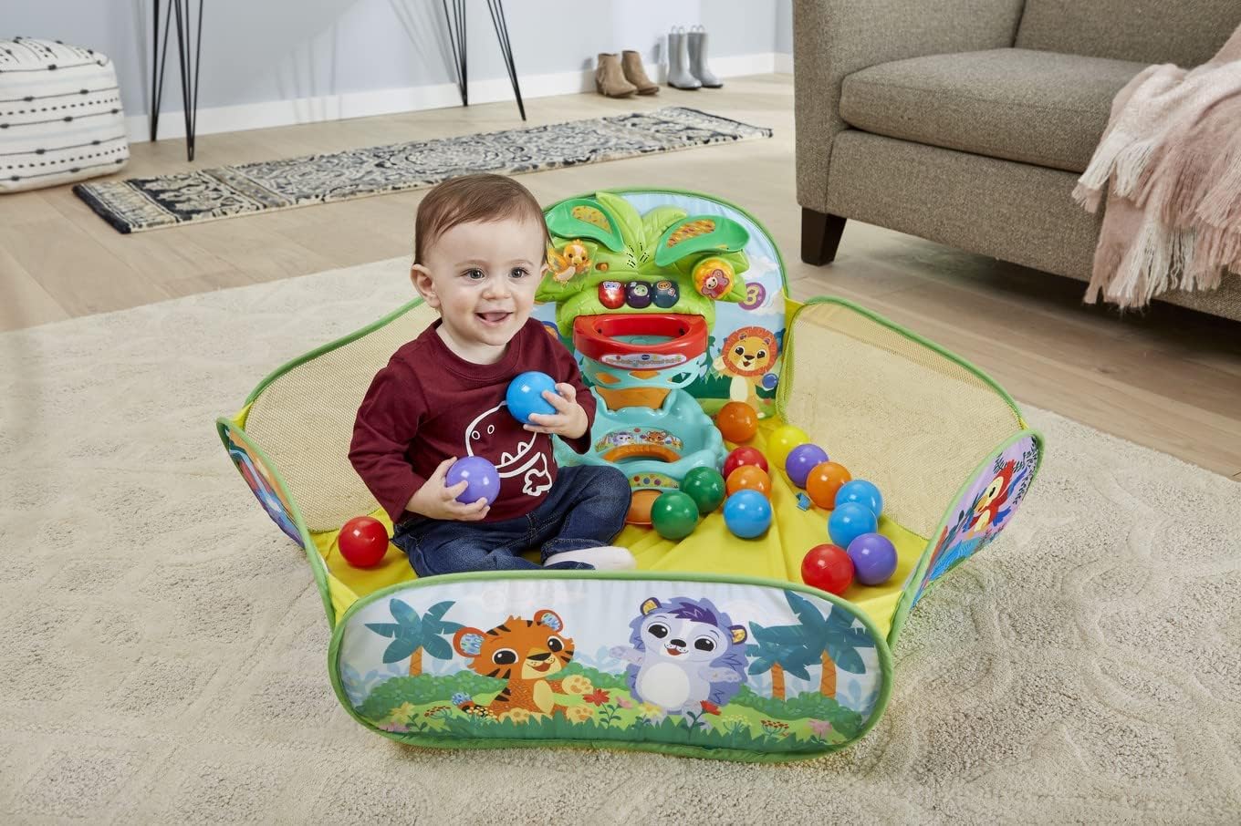 VTech Pop-a-Balls Pop & Count Ball Pit 80-533600 - Image 3