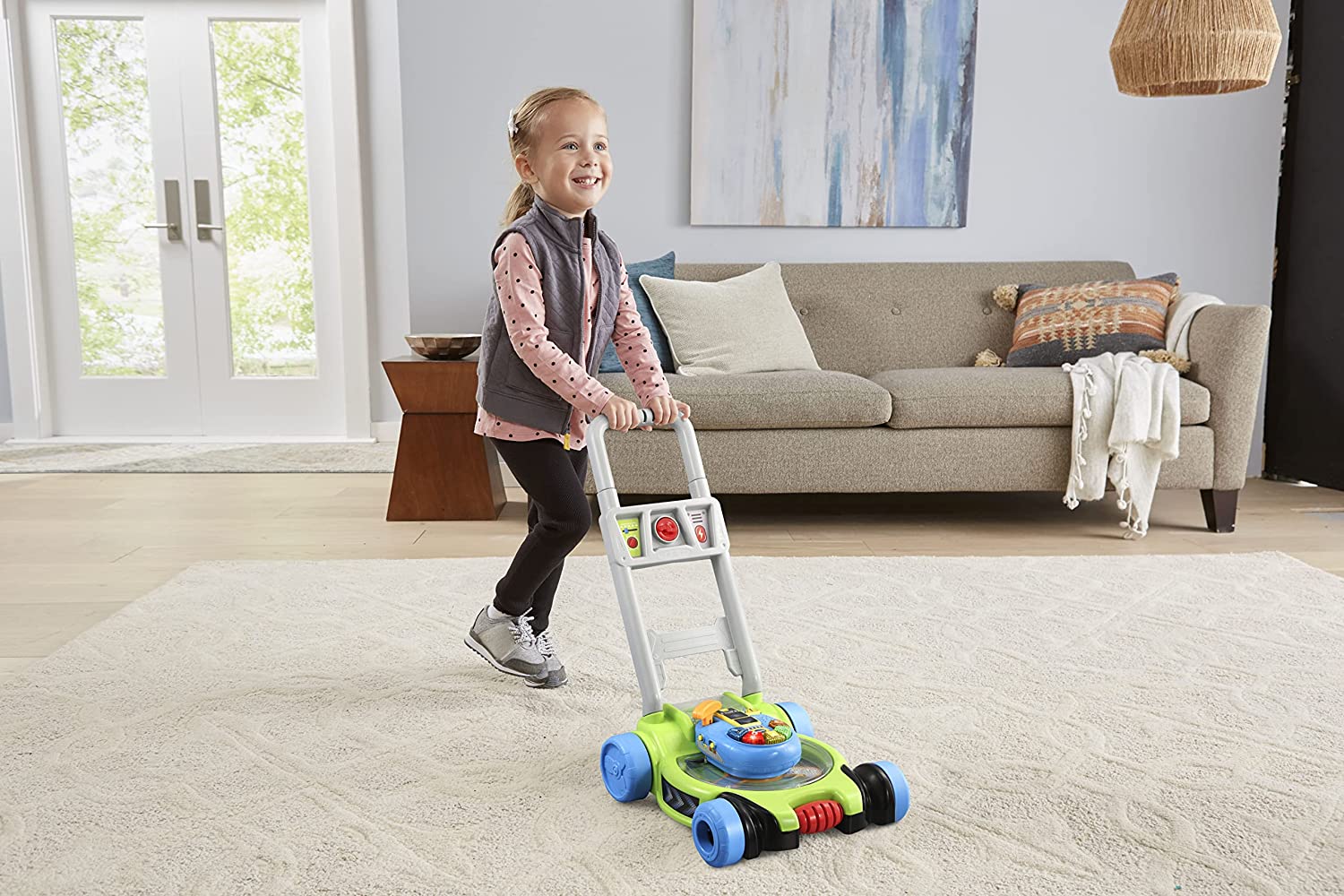 VTech Pop & Spin Mower 80-552603 - Image 5