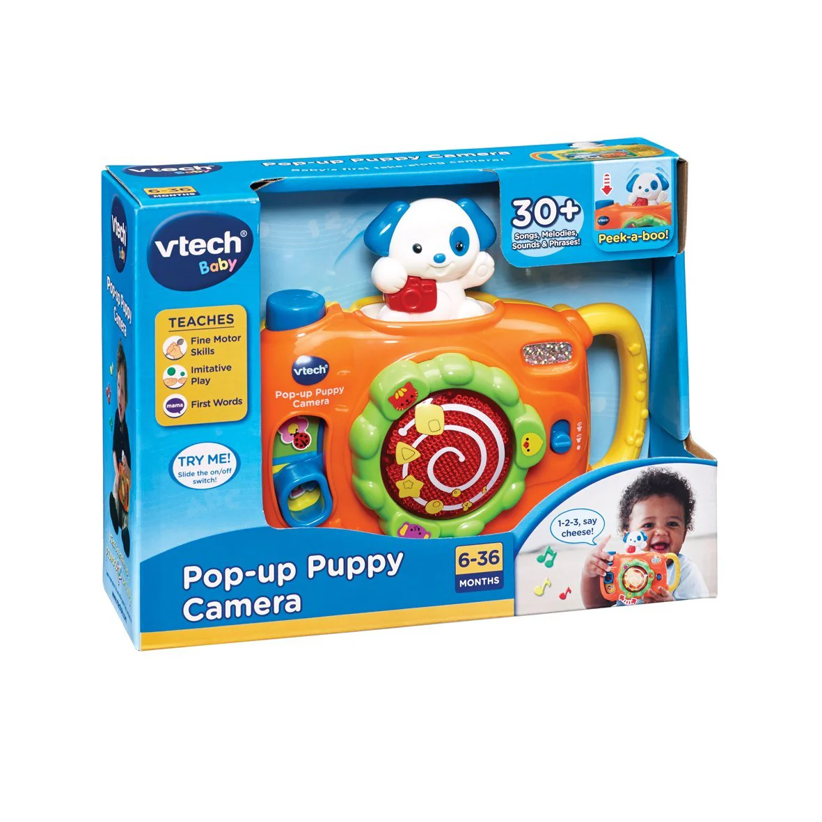 VTech Pop-Up Puppy Camera 80-142803 - Image 2