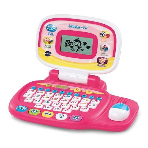 VTech Pre-School My Laptop Pink VT80-155453 - Image 3