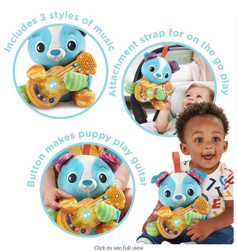 VTech Puppy Sounds Guitar 80-555003 - Image 3