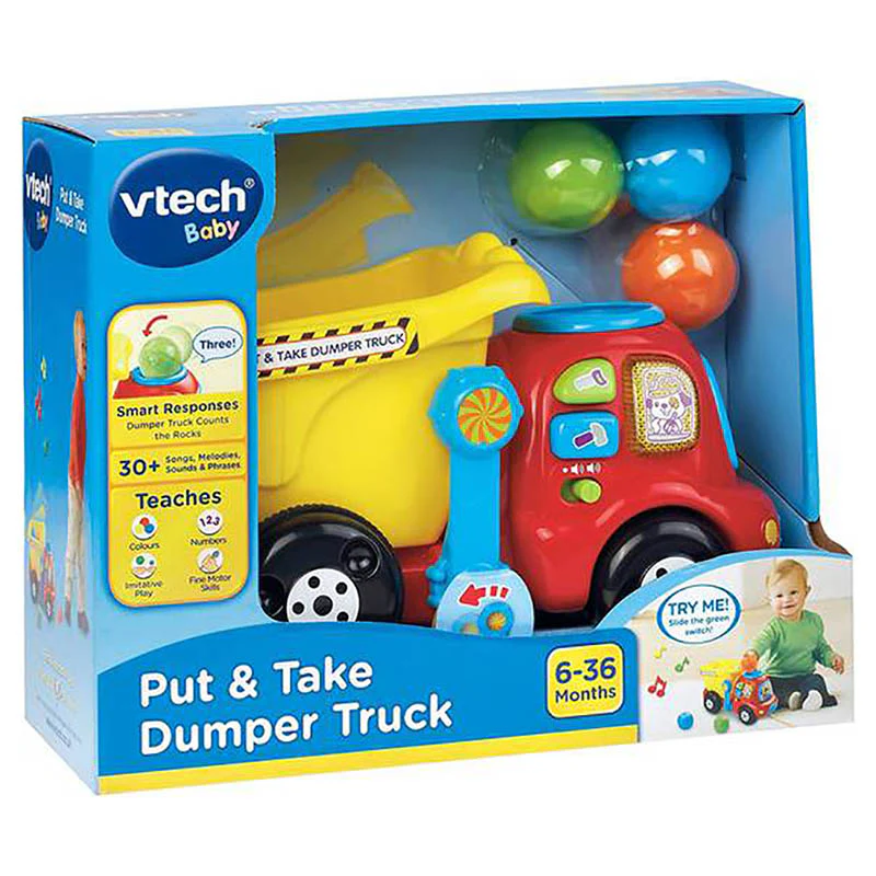 VTech Put & Take Dumper Truck 80-166503 - Image 3