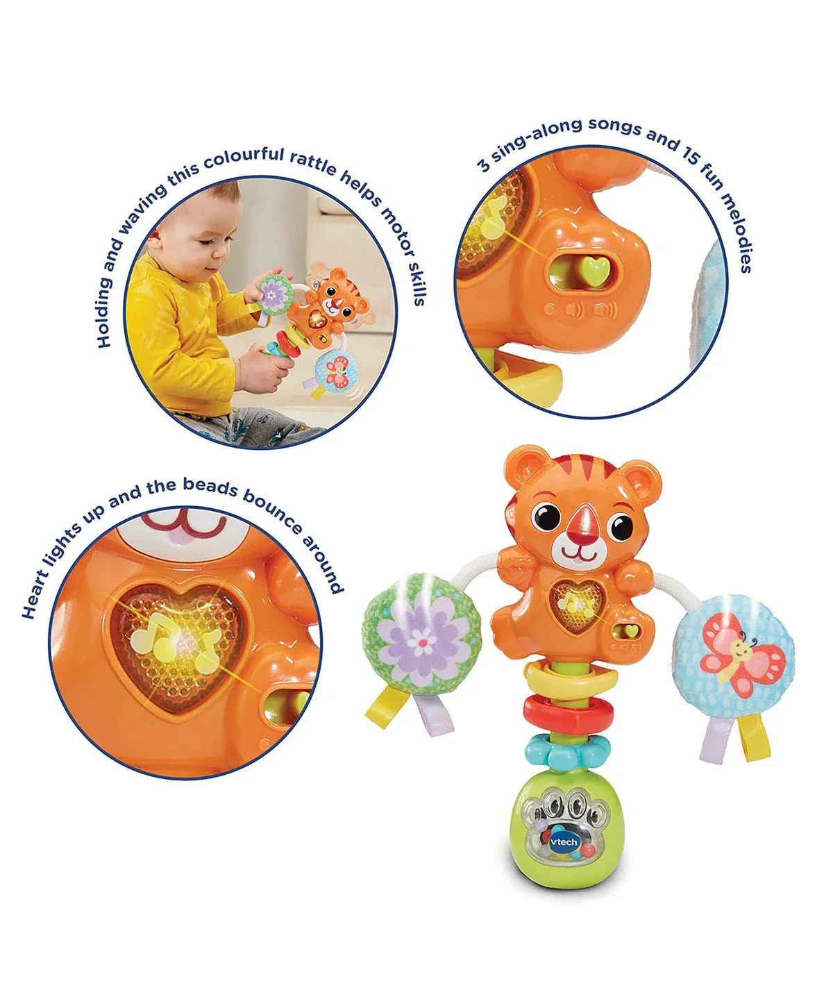 VTECH Rattle And Roar Tiger VT80-577403 - Image 2