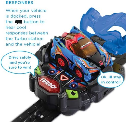 VTech Remote Control Turbo Force Racers Blue - 80-198403 - Image 4