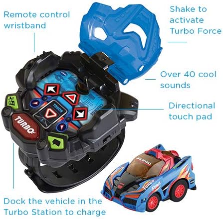 VTech Remote Control Turbo Force Racers Blue - 80-198403 - Image 5