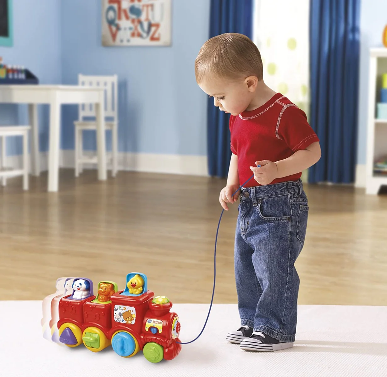 VTech Roll & Surprise Animal Train 80-151100 - Image 2