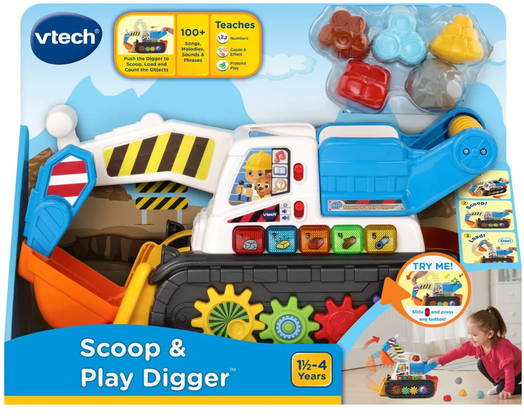 VTech Scoop and Play Digger 80-518600