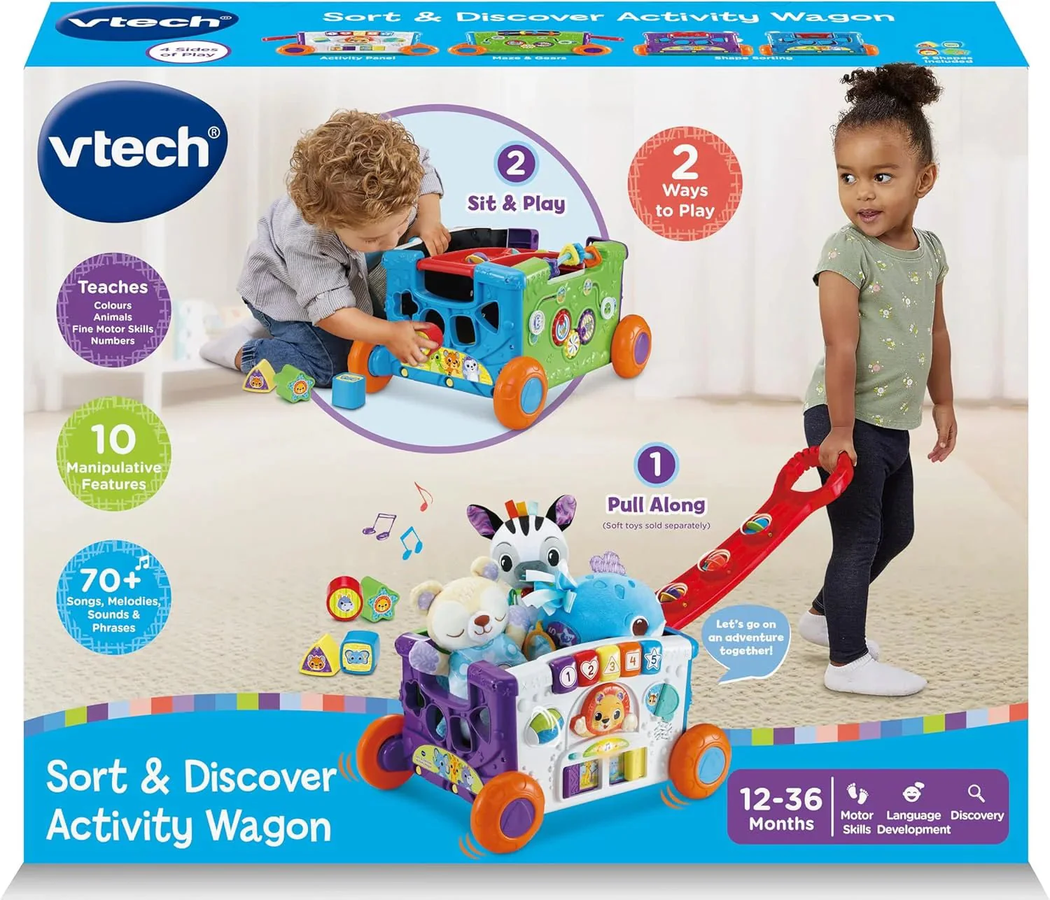 VTech Sort & Discover Activity Wagon VT80-568503