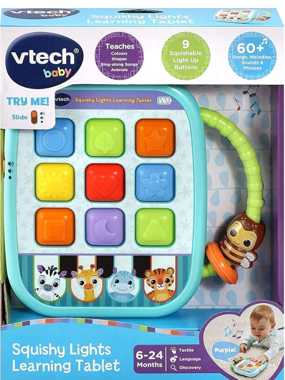 VTech Squishy Lights Learning Tablet 80-540403