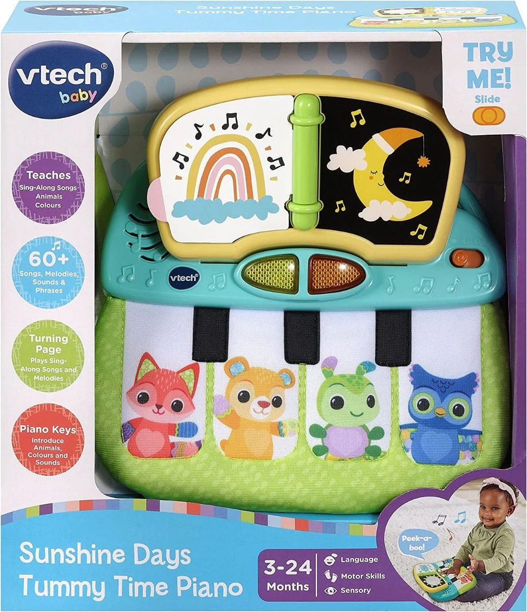 VTech Sunshine Days Tummy Time Piano 80-550403