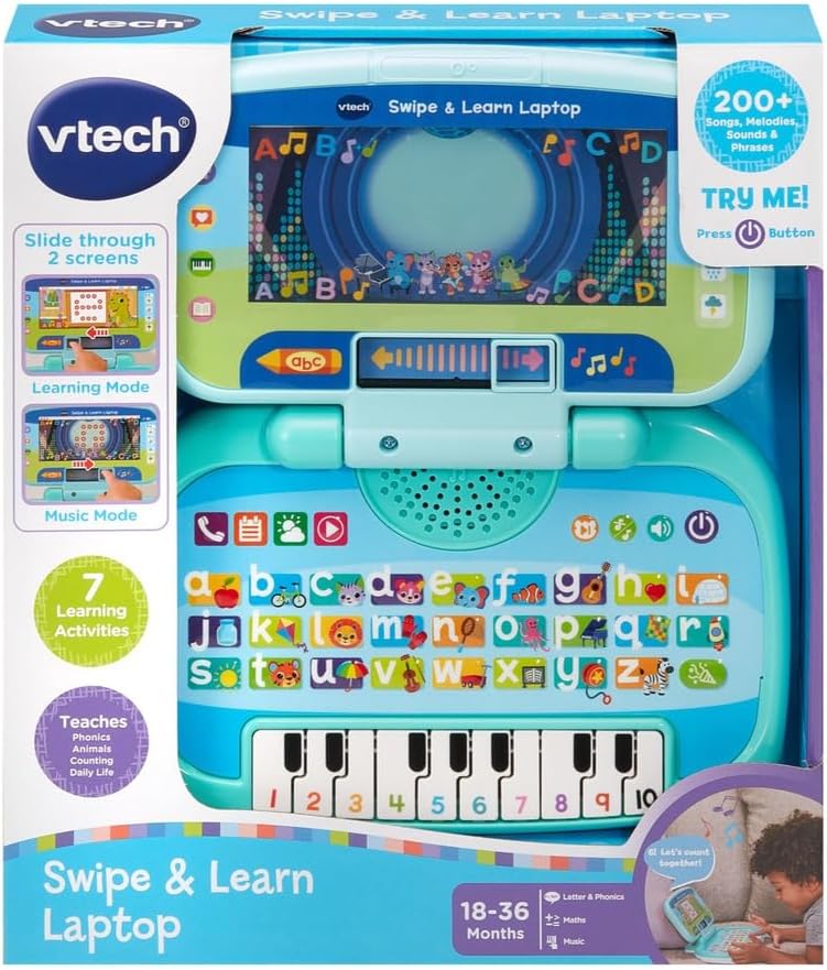 VTECH Swipe And Learn Laptop VT80-576403 - Image 4