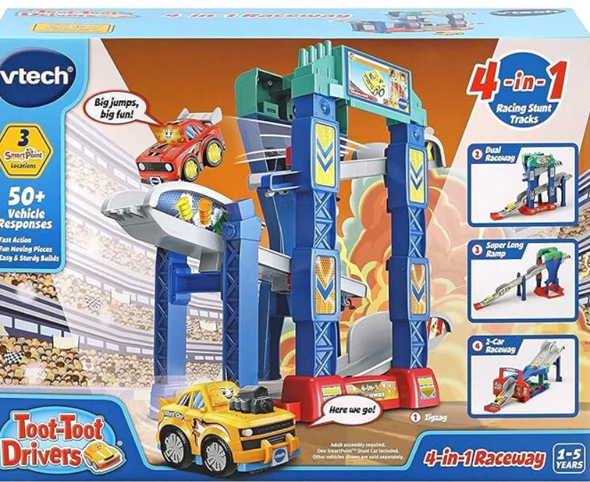 VTech Toot-Toot Driver 4 in 1 Raceway 80-556503