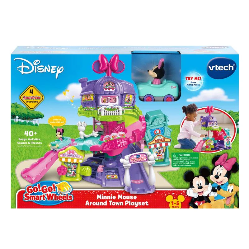 VTech Toot-Toot Drivers Minnie Mouse Playset