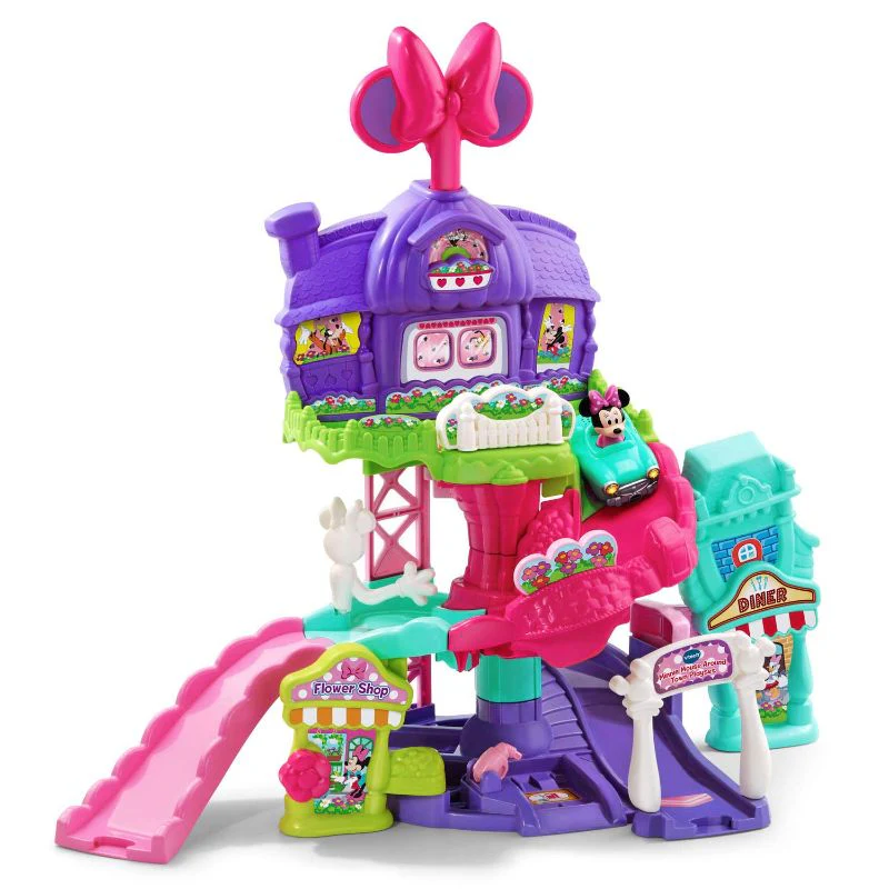 VTech Toot-Toot Drivers Minnie Mouse Playset - Image 2
