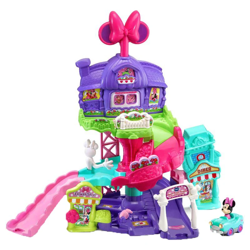 VTech Toot-Toot Drivers Minnie Mouse Playset - Image 3