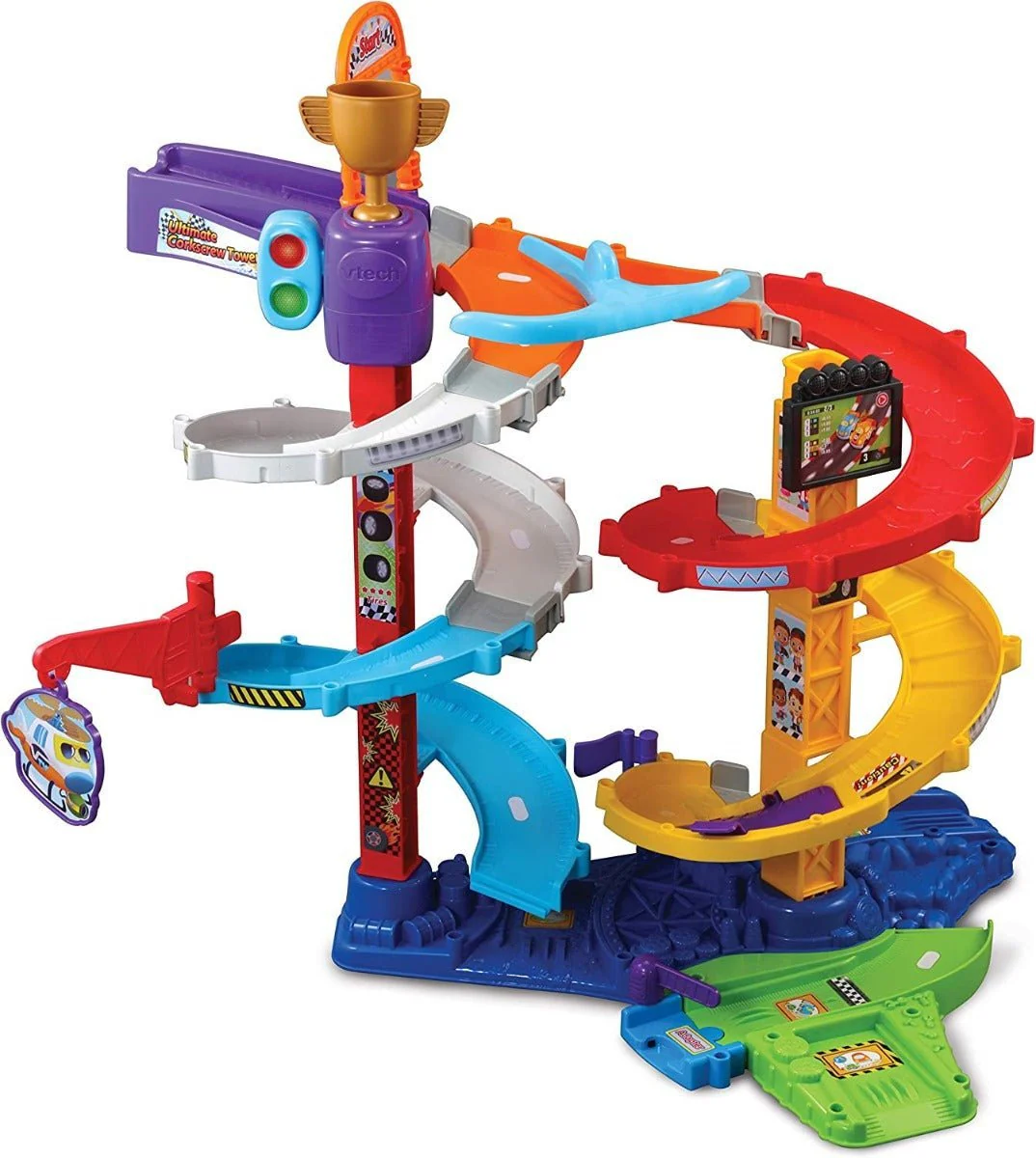 VTech Toot-Toot Drivers Twist & Race Tower 80-535003 - Image 4