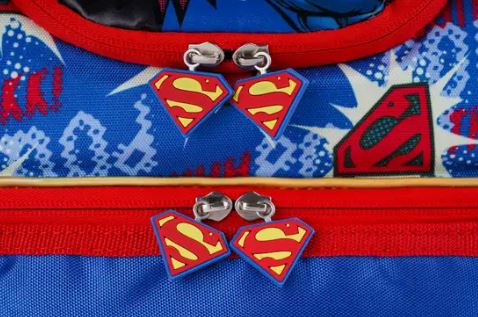 Warner Bros. Superman Man of Tomorrow Lunch Bag 2 Compartment TBT23INDL12 - Image 2