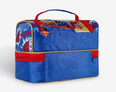 Warner Bros. Superman Man of Tomorrow Lunch Bag 2 Compartment TBT23INDL12 - Image 4