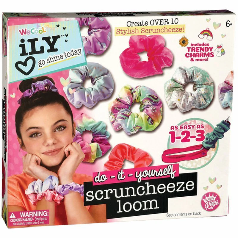 We Cool ILY DIY Scruncheeze Loom Kit 111203 - Image 2