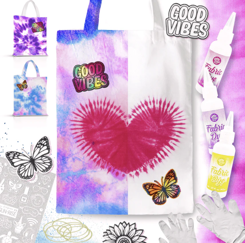 Wecool iLY Diy Tie Dye Tote Bag 111631