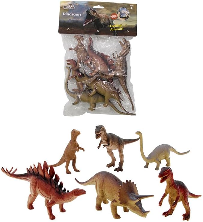 Wenno Dinosaur Playset 10pcs - Image 2