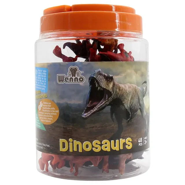Wenno Dinosaur Playset 48pcs - Image 2