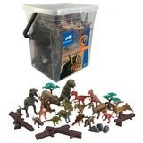 Wenno Dinosaurs 28pcs Bucket D6811