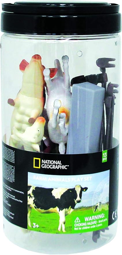 Wenno Farm Animals Bucket 13pcs 6403 - Image 2