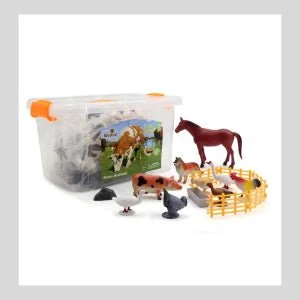 Wenno Farm Animals Playset 58pcs 6824