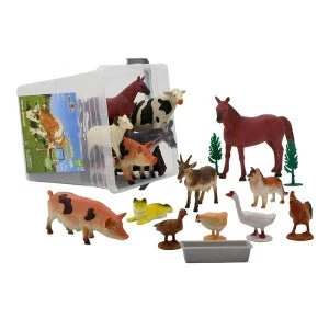 Wenno Farm Animals Playset 58pcs 6824 - Image 3