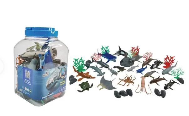 Wenno Ocean Animals Playset 28pcs - Image 2