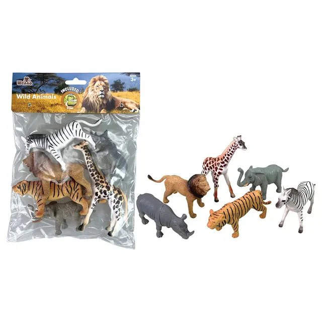 Wenno Wild Animal Playset 6pcs 9001 - Image 2