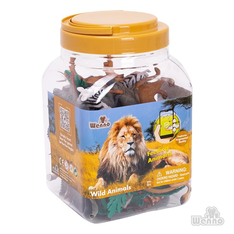 Wenno Wild Animals Playset 30pcs - Image 2