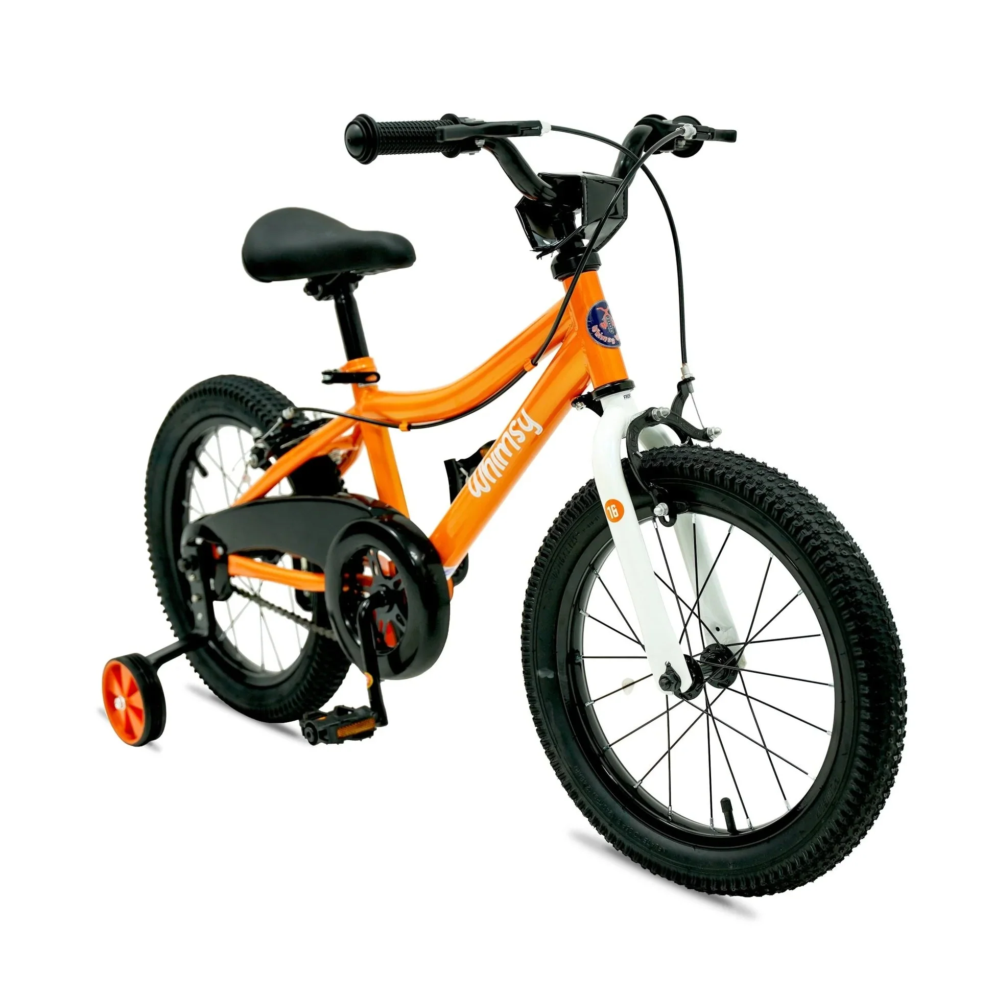 Whimsy Classic Bicycle 16 Inch Orange WM16CL-OR - Image 2