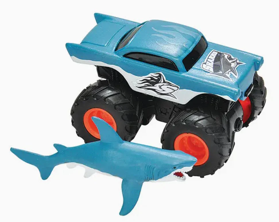Wild Republic Shark & Mini Truck Set 20654