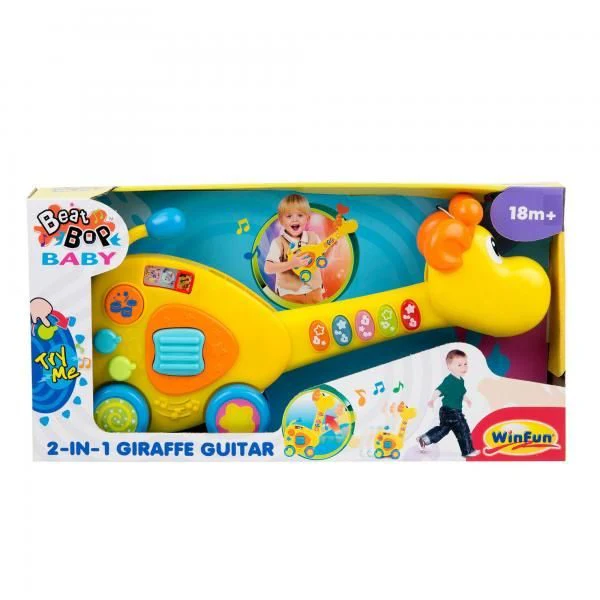 Winfun 2 In 1 Giraffe Guitar Toy - Image 3