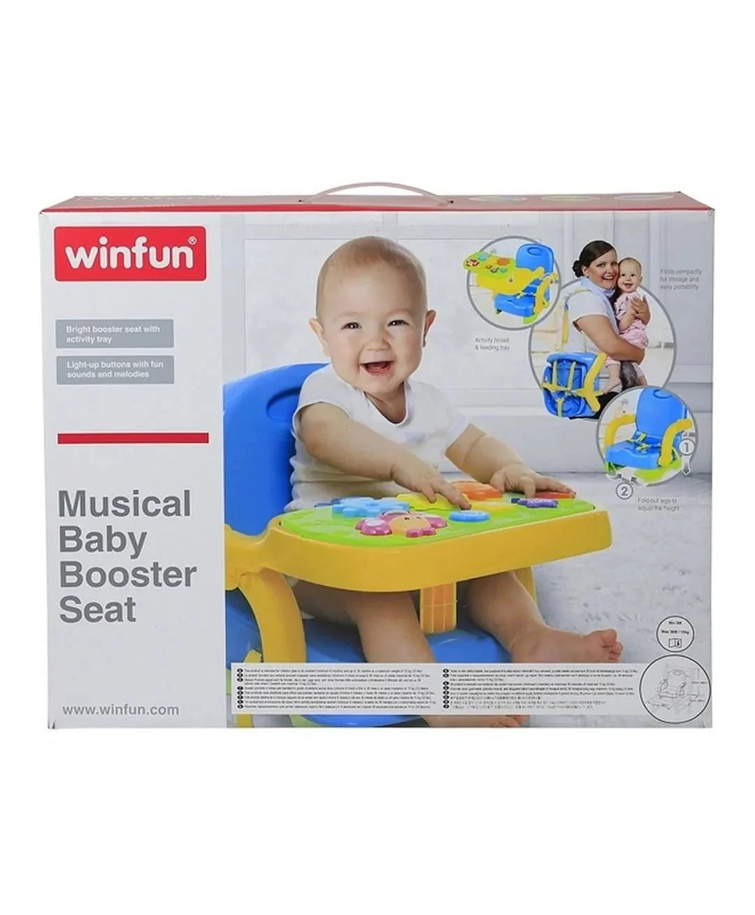 Winfun 3 In 1 Musical Booster Seat 241201 - Image 3