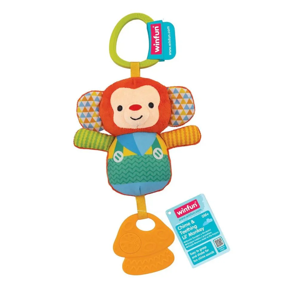 Winfun Chime & Teething Lil' Monkey 251205 - Image 3