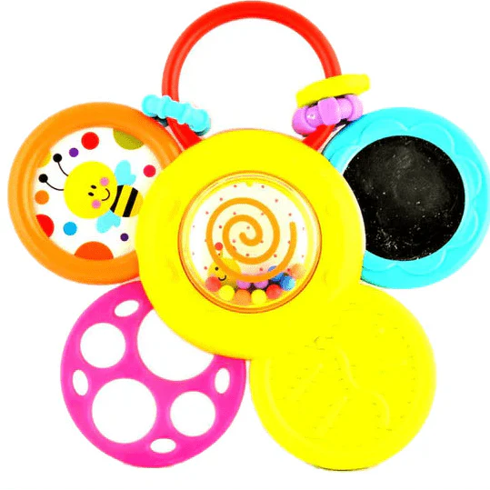 WinFun Daisy Spin Rattle ‘N Teether 000776