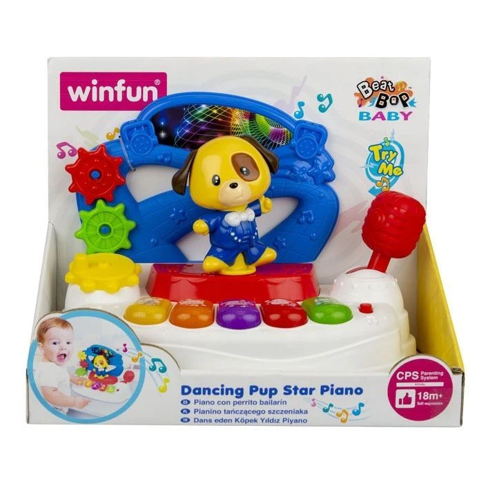 WinFun Dancing Pup Star Piano 000796 - Image 2
