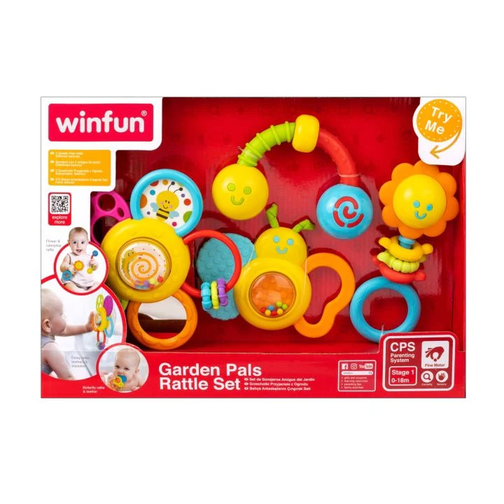 WinFun Garden Pals Rattle Set 003207 - Image 3