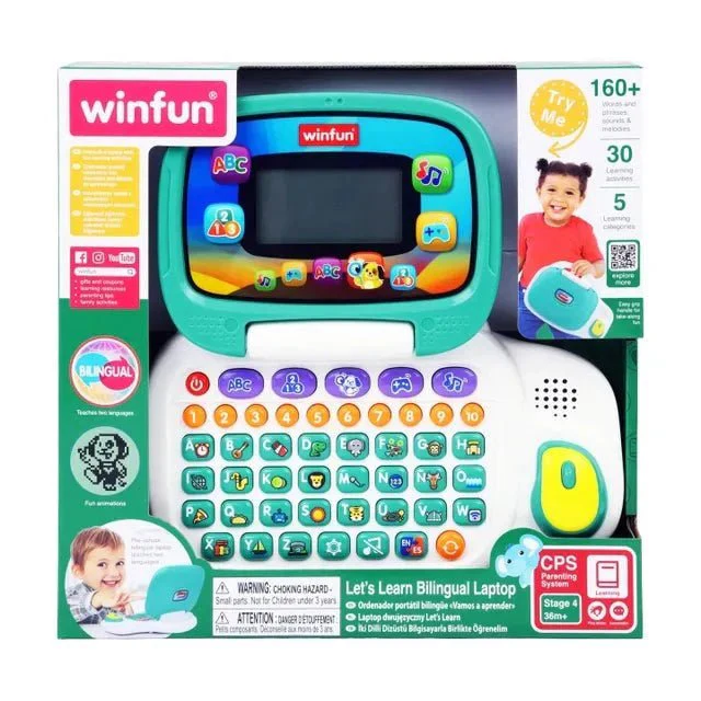 Winfun Let's Learn Bilingual Laptop 240401