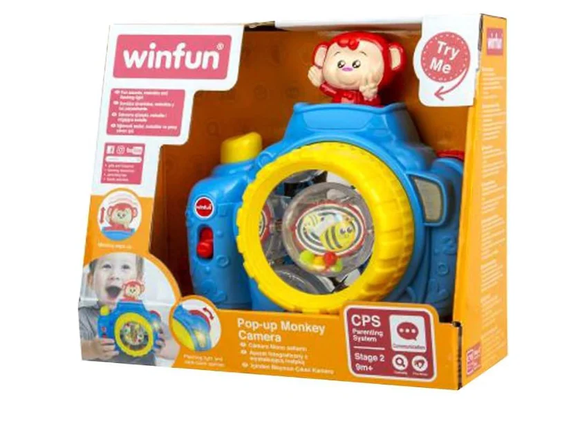 WinFun Pop-Up Monkey Camera 000766