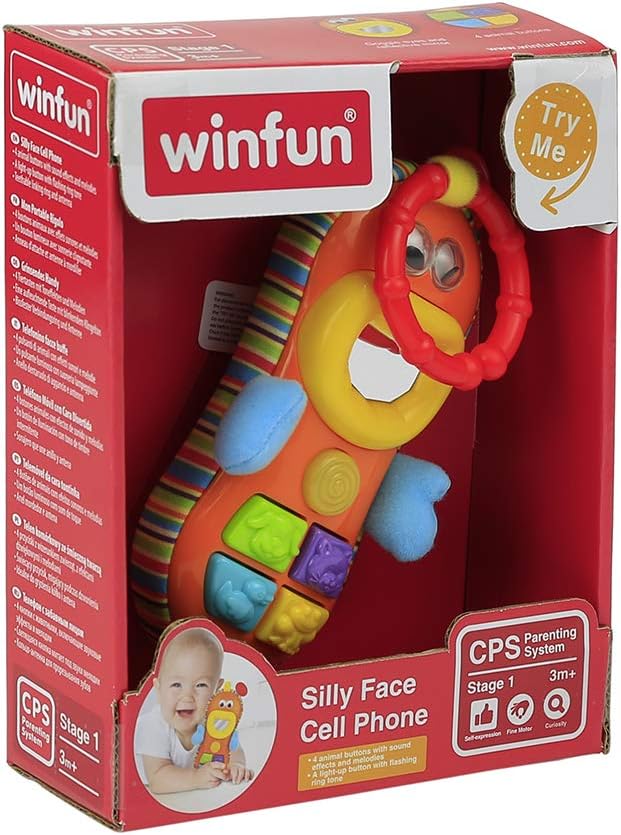 Winfun Silly Face Cell Phone 000608 - Image 2