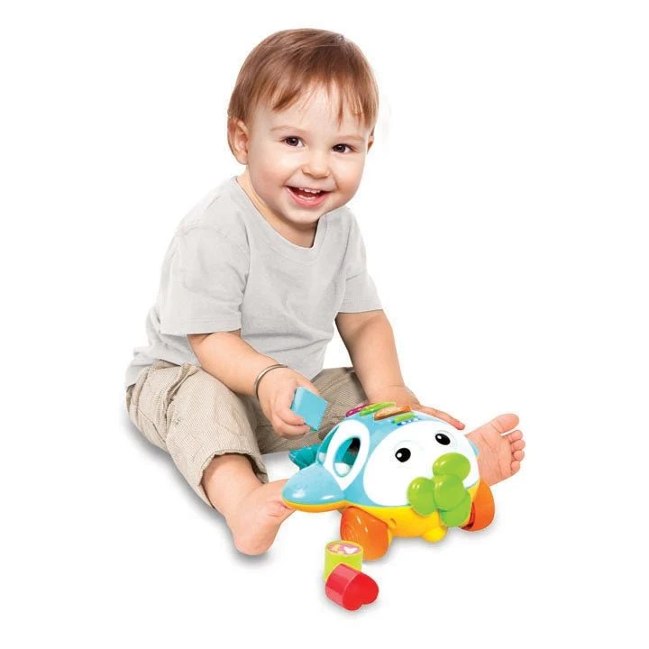 Winfun Sort N Learn Pull Along Plane 001505 - Image 2