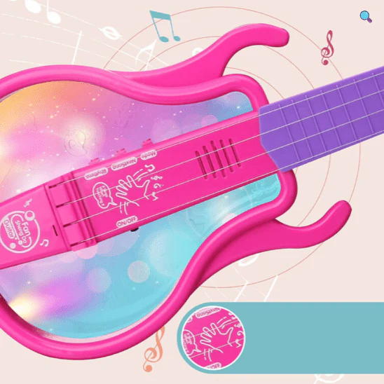 Wingda Guitar with Lights & Music 898-709/MBRC5080 - Image 3