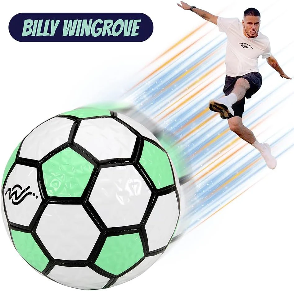 Wingrove Sports Creations Power Ball Football – Size 4 Lightweight Trick & Skills Ball for Kids and Teens – Designed by Billy & Roman Wingrove – High-Power Shot & Technique Training - Image 7